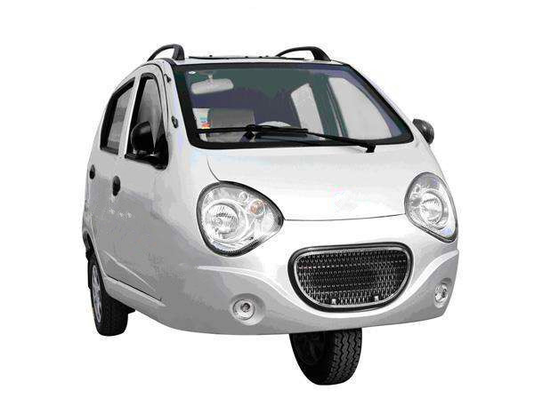 3 wheel vehicle with gasoline EFI engine 600cc silvery attractive appearance